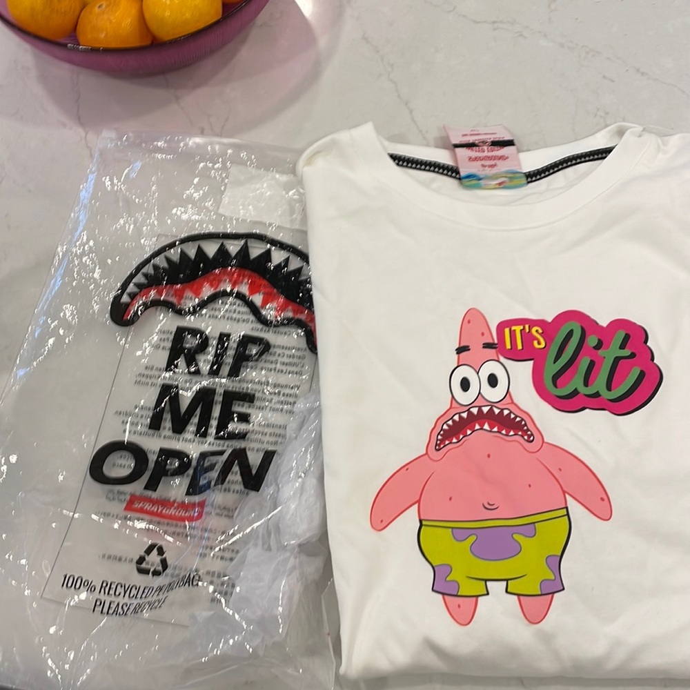 Patrick spray ground t shirt